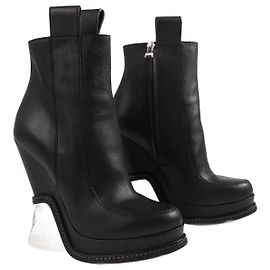 FENDI Botas de tobillo EU 36 Cuero Negro