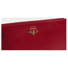 Gucci-GUCCI  Clutch bags   Leather-Red