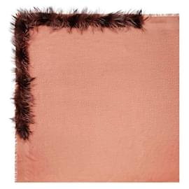 Fendi-FENDI  Scarves   Silk-Pink