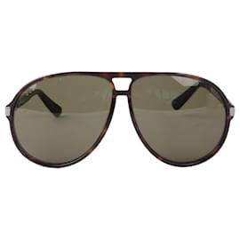 Gucci-Lunettes de soleil GUCCI T.  métal-Marron