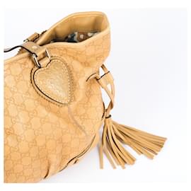 Gucci-GUCCI Handtaschen T.  Rindsleder-Beige