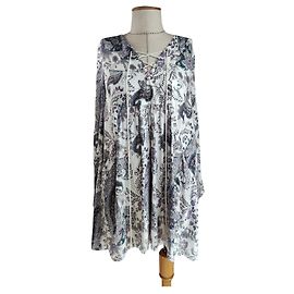 Robe mini Free People en viscose Multicolore