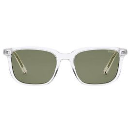 INDIOR S1I BIOACETATE Rectangular crystal and green sunglasses Reference: INDRS1IOR_85C0 Light green