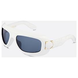 Dior-Dame 95.22 M1Die Referenz zu Sonnenbrillen mit weißer Maske: LADYM1IXR_95b0-Weiß