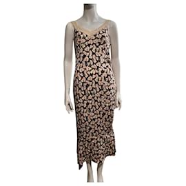 Diane Von Furstenberg-DvF Vintage Ismene dress-Brown,Multiple colors