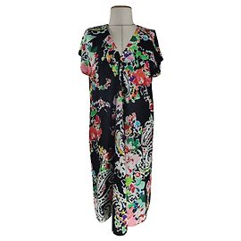 Ralph Lauren Kleid Mehrfarbig Polyester Mehrfarben