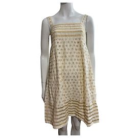 Diane Von Furstenberg Robe Bobbi vintage DvF Doré