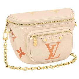 Louis Vuitton Riñonera LV Mini nueva Beige