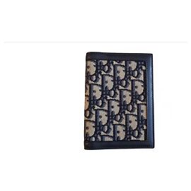 Christian Dior Carteiras Pequenos acessórios Azul