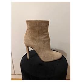 Gianvito Rossi-ankle boots-Beige