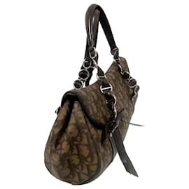 Dior-Dior Brown Dior Oblique Romantique Handbag-Brown