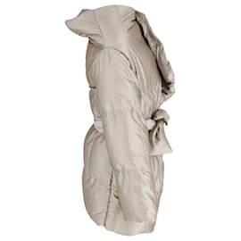 Vivienne Westwood Anglomania-Abrigo acolchado cuadrado en lana beige Anglomania de Vivienne Westwood-Beige