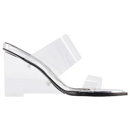 Sandali - Alexander Mcqueen - Trasparente - Pelle Bianco