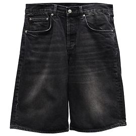 Sandro Paris Walking Shorts de denim de algodón negro Negro