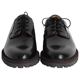 Autre Marque-Common Projects Derby Shoes in Black Leather-Black