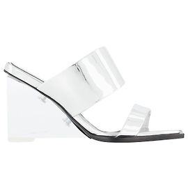 Sandali - Alexander Mcqueen - Argento - Pelle Metallico