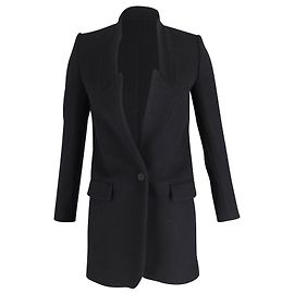 Stella Mc Cartney Giacca Stella Mccartney Bryce in Lana Nera Nero