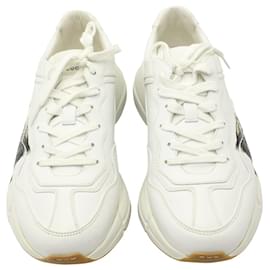 Gucci-Gucci Rhyton Tigers Low Top Sneakers in White Leather-White