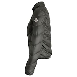 Moncler-Moncler Quilted Puffer Jacket in Olive Polyamide-Green,Olive green