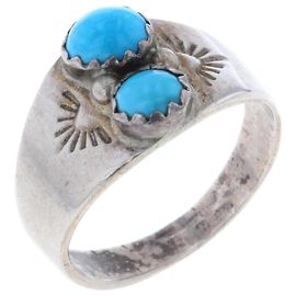 & Other Stories Anello indiano turchese Argento