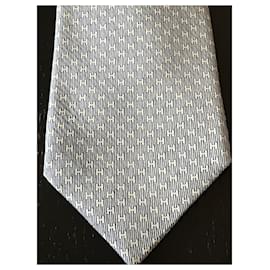 Hermès-Ties-Light blue