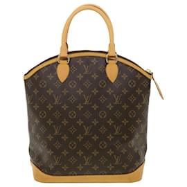 Louis Vuitton-LOUIS VUITTON Monogram Lockit Hand Bag M40102 LV Auth 39582-Monogram