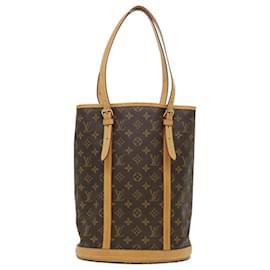 Louis Vuitton-LOUIS VUITTON Monogram Bucket GM Shoulder Bag M42236 LV Auth 39260-Other