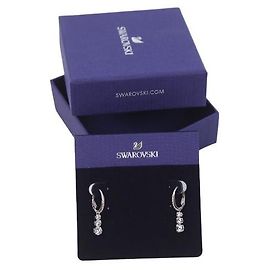 Pendientes swarovski Plata