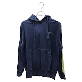 Autre Marque-***Acne studios  LOGO-EMBROIDERED HOODIE PARKA-Blue