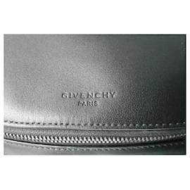 Givenchy-GIVENCHY Men's black leather belt bag BE RARE-Black