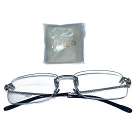Gafas Fred Force 10 Plateadas de Acero Plata