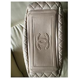 Chanel-BORSA CHANEL COCO COCOON IN PELLE CHAMPAGNE ORO CHIARO-D'oro