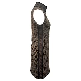 Fendi-Robes-Marron