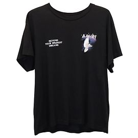 Camiseta Amiri Rainbow Dove de algodón negro Otro