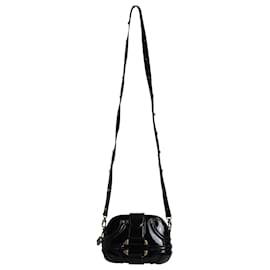 Alexander Mcqueen-Alexander McQueen Novak Crossbody Bag in Black Patent Leather-Black