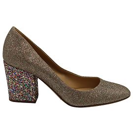 Sergio Rossi Glitter Pumps in Multicolor Leather Other Python print