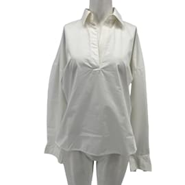 Céline-CELINE  Tops T.fr 42 cotton-White