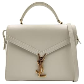 Saint Laurent-Saint Laurent Cassandra Medium bag in beige leather new collection-Beige