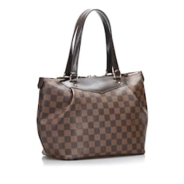Louis Vuitton-Damier Ebene Westminster PM N41102-Brown