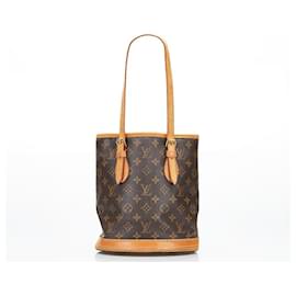 Louis Vuitton-Louis Vuitton Bucket PM-Brown