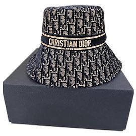 Dior Chapéus Azul marinho