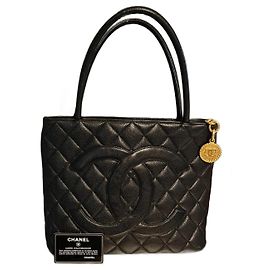 Chanel cabas en caviar Noir