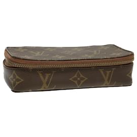 Louis Vuitton-LOUIS VUITTON Monogram Poche Monte Carlo Jewelry Box M47352 LV Auth 39662-Other