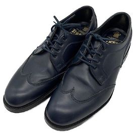 ****Tricker's×JUNYA WATANABE Scarpe in pelle blu scuro Blu navy