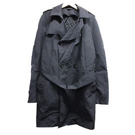 ***VALENTINO  nylon trench coat Black