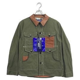 ****Junya Watanabe Giacca di tela verde Verde