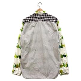 Junya Watanabe-****Junya Watanabe  Long Sleeve Shirt-White,Light green