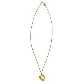 Autre Marque-Schiaparelli Heart Jewelry-Beige,Golden