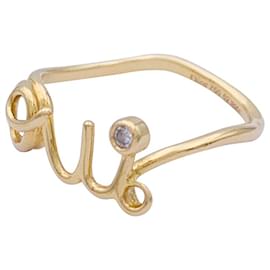 Dior-Dior ring,  "Dioramour - Yes", yellow gold, diamond.-Other