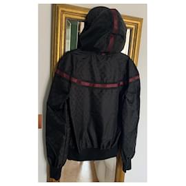 Gucci-Blazers Jackets-Black,Red